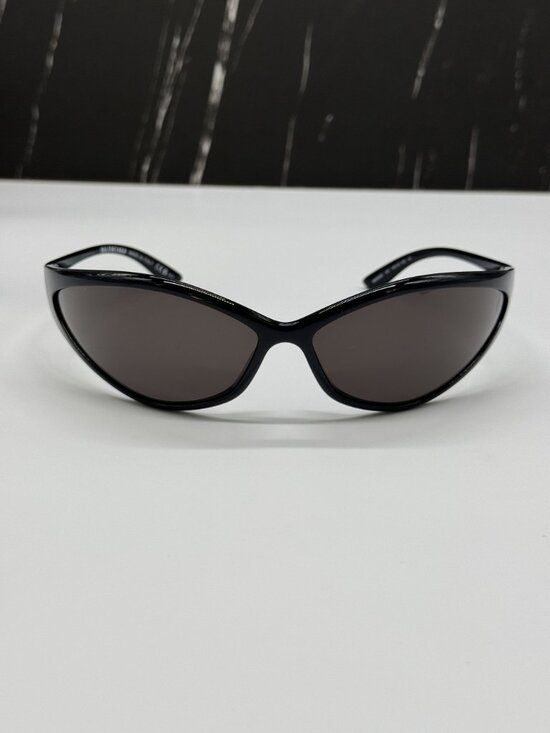 NEW BALENCIAGA BB0285S 001 BLACK UNISEX SUNGLASSES BALENCIAGA EYEWEAR main image 5